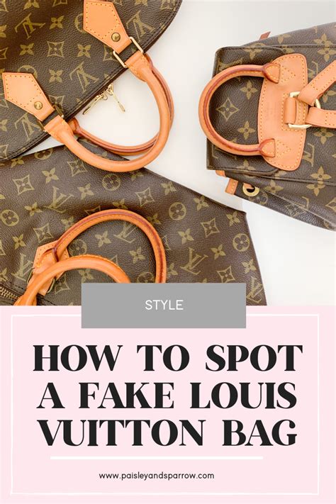 How to Spot a Fake Louis Vuitton: A Comprehensive Guide